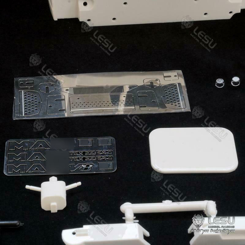 LESU ABS TopLine Dach Kabine Ser für DIY 1/14 RC TAMIYA R620 R470 TGS Lkw Modell