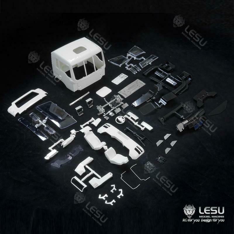 LESU ABS TopLine Toit de cabine Ser pour modèle de camion RC 1/14 TAMIYA R620 R470 TGS DIY