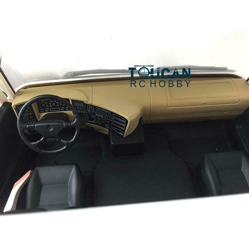 Kunststoff 1/14 Midtop lackiert 3 Achsen 6*4 RC Highline Traktoren