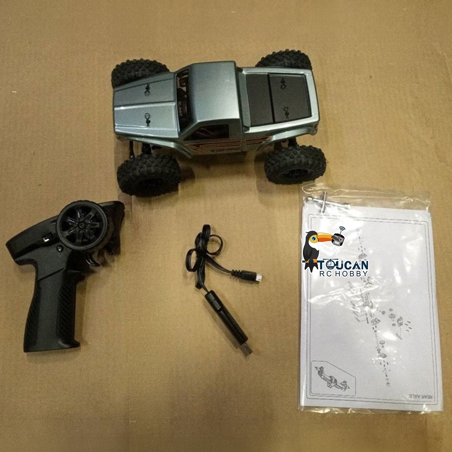 Second Hand Fast Shipping 4x4 1/18 RC Rock Crawler Car Electric Off-road Vehicles Hobby Plus CR18P Fighter