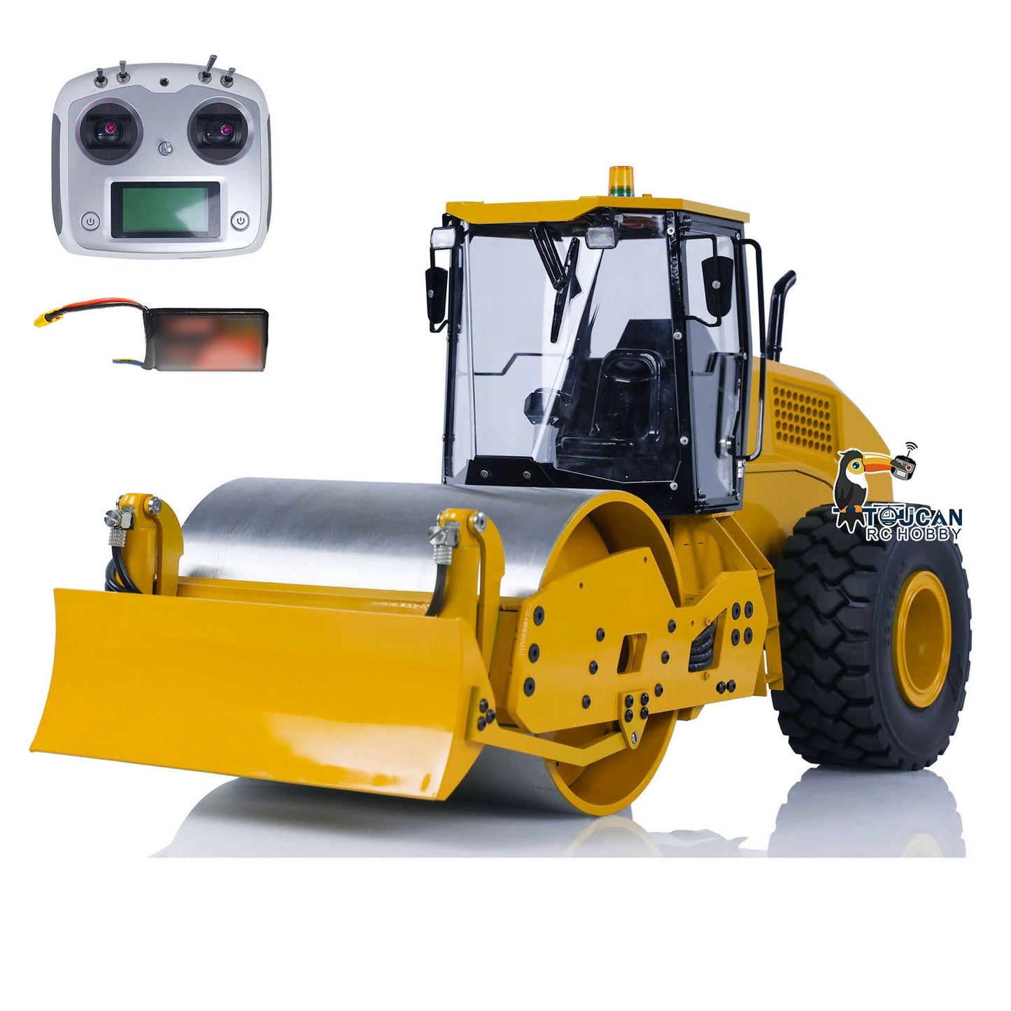 CS11 1/12 Metal Hydraulic RC Road Roller Ready to Run