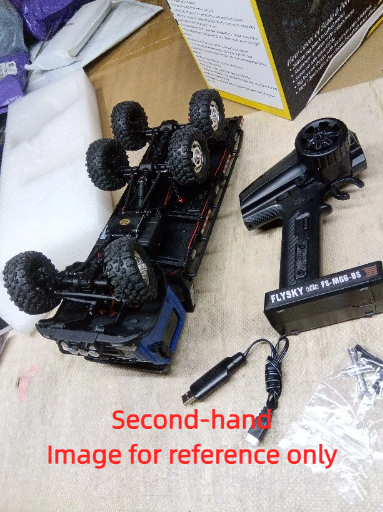 Second Hand US Stock CR18P Flatbed Truck 6x6 RTR RC Rock Crawler 1/18 Off-Road Truck 2-Speed Lights