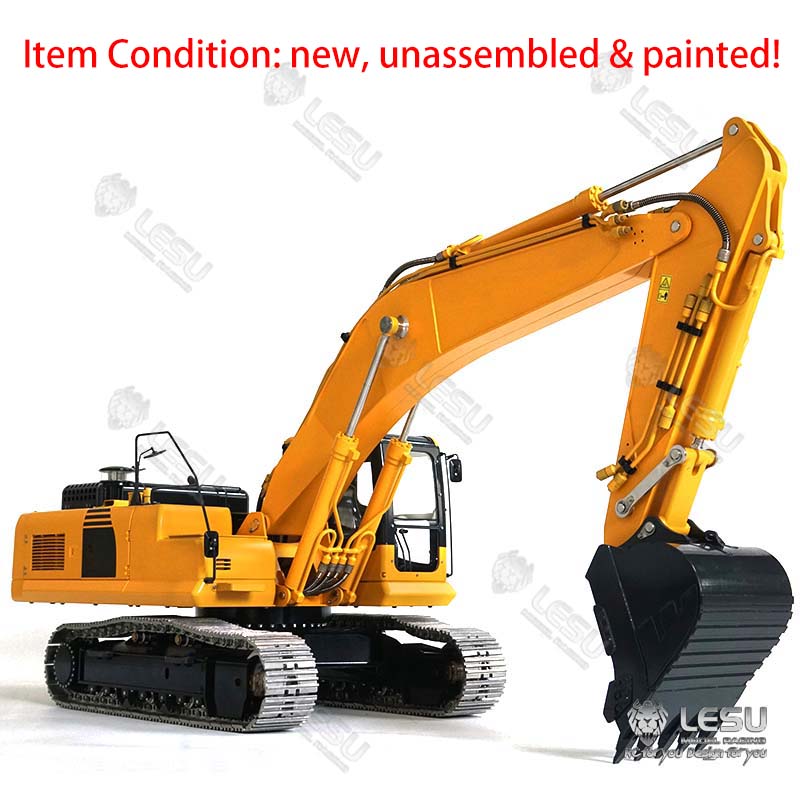 LESU 1/14 PC360 Painted Unassembled Metal RC Hydraulic Excavator B0002