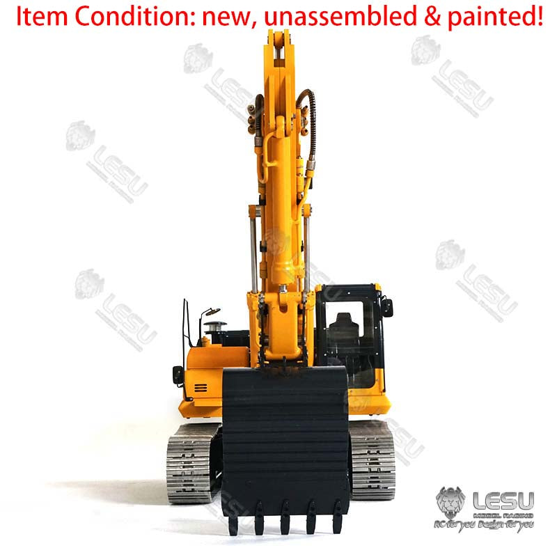 LESU 1/14 PC360 Painted Unassembled Metal RC Hydraulic Excavator B0002