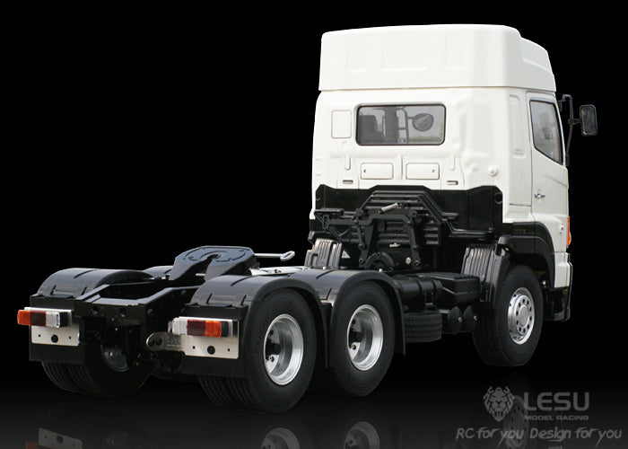 LESU HO700 1/14 6x4/4x2 Remote Control Tractor Truck Metal Chassis 2 Speed Transmission 540 Brushed Motor for RC Hobbyists