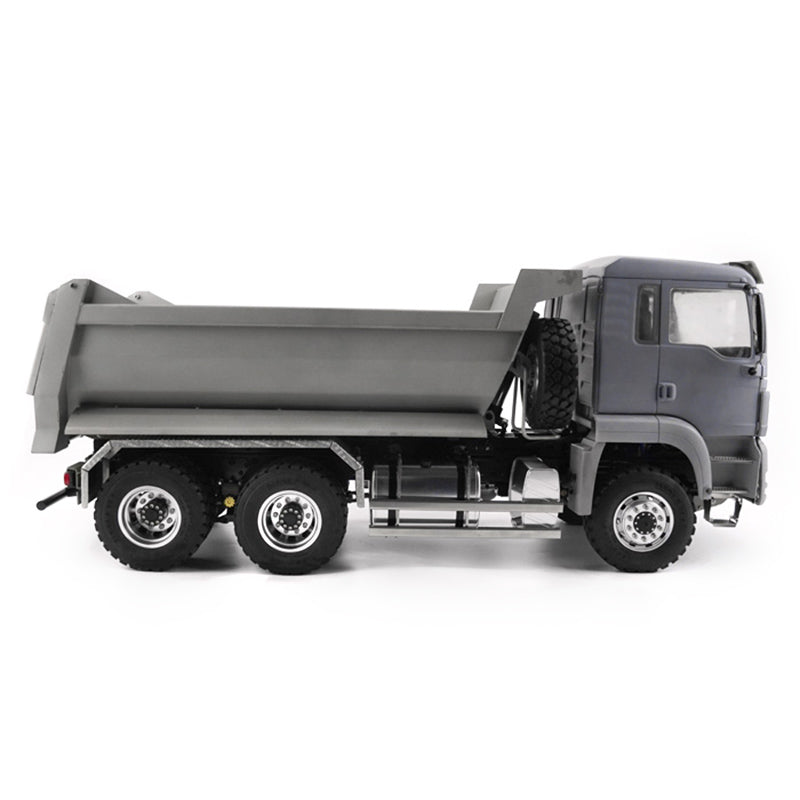 LESU Metal 1/14 6x6 RC Hydraulic Dumper Truck Tipper 20130018