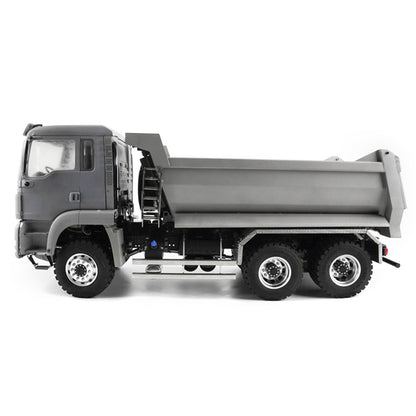 LESU Metal 1/14 6x6 RC Hydraulic Dumper Truck Tipper 20130018