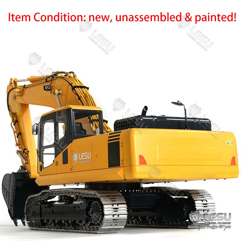 LESU 1/14 PC360 Painted Unassembled Metal RC Hydraulic Excavator B0002