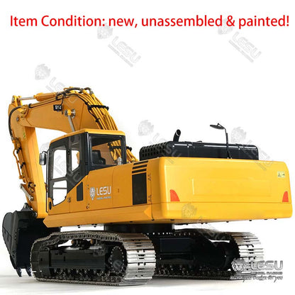 LESU 1/14 PC360 Painted Unassembled Metal RC Hydraulic Excavator B0002