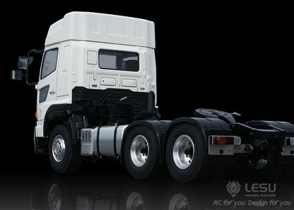 LESU HO700 1/14 6x4/4x2 Remote Control Tractor Truck Metal Chassis 2 Speed Transmission 540 Brushed Motor for RC Hobbyists