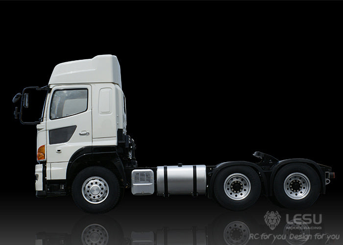 LESU HO700 1/14 6x4/4x2 Remote Control Tractor Truck Metal Chassis 2 Speed Transmission 540 Brushed Motor for RC Hobbyists