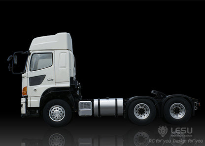 LESU HO700 1/14 6x4/4x2 Remote Control Tractor Truck Metal Chassis 2 Speed Transmission 540 Brushed Motor for RC Hobbyists