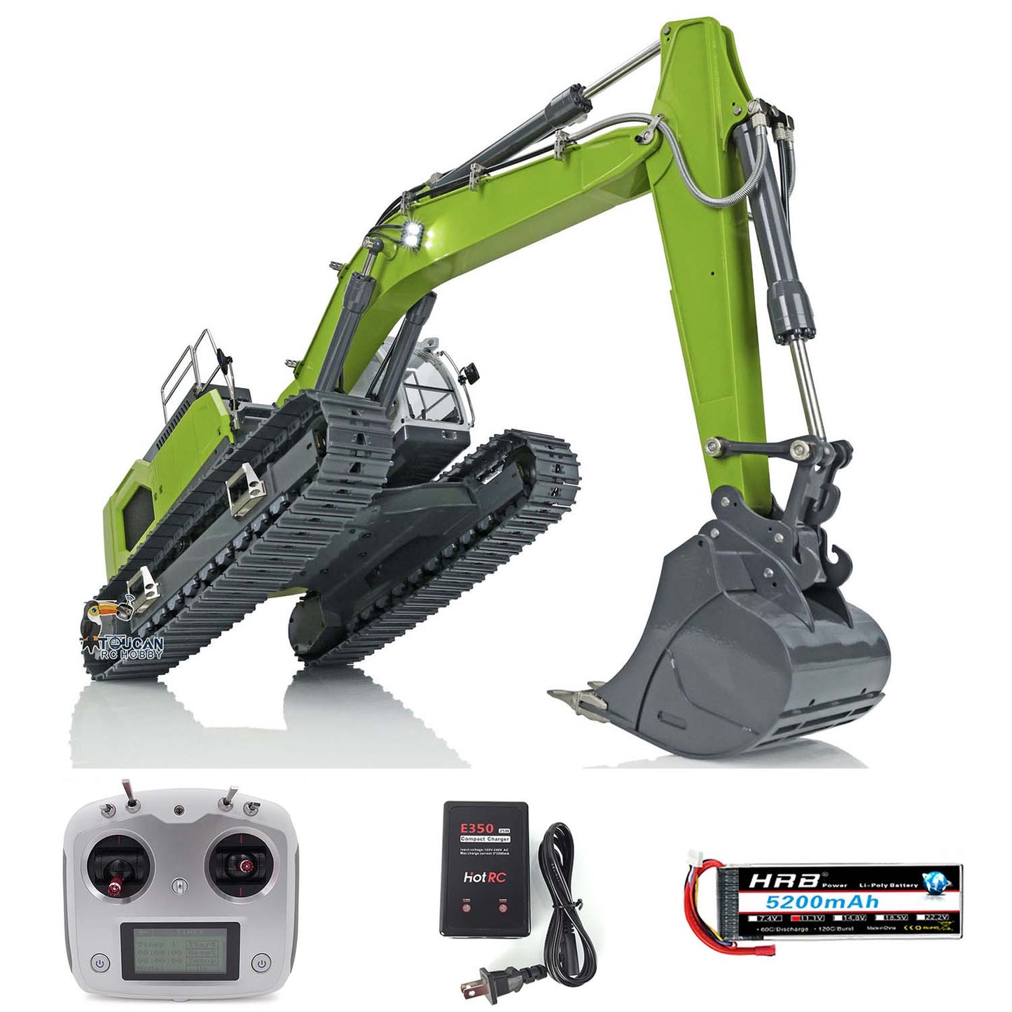 XDRC Metal 1/14 RC Hydraulic RTR Lieber L945 Excavator Digger