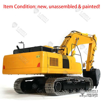 LESU 1/14 PC360 Painted Unassembled Metal RC Hydraulic Excavator B0002