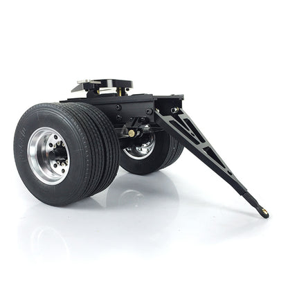 LESU Metal Trailer 25.5*18.2*14CM for 1/14 RC TAMIYA Tractor Truck Car DIY