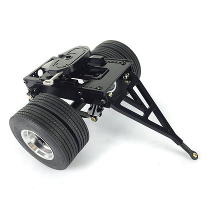 LESU Metal Trailer 25.5*18.2*14CM for 1/14 RC TAMIYA Tractor Truck Car DIY