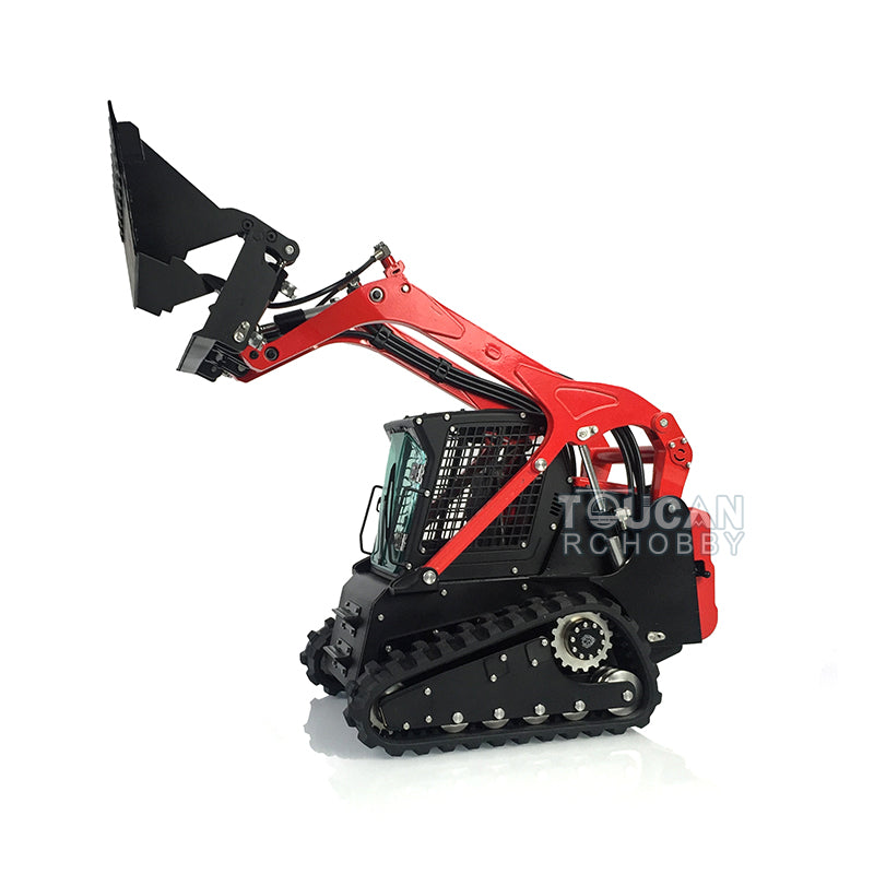 LESU 1/14 RC Metal Hydraulic Aoue LT5 Painted Unassembled Tracked Skid Steer Loader B0008