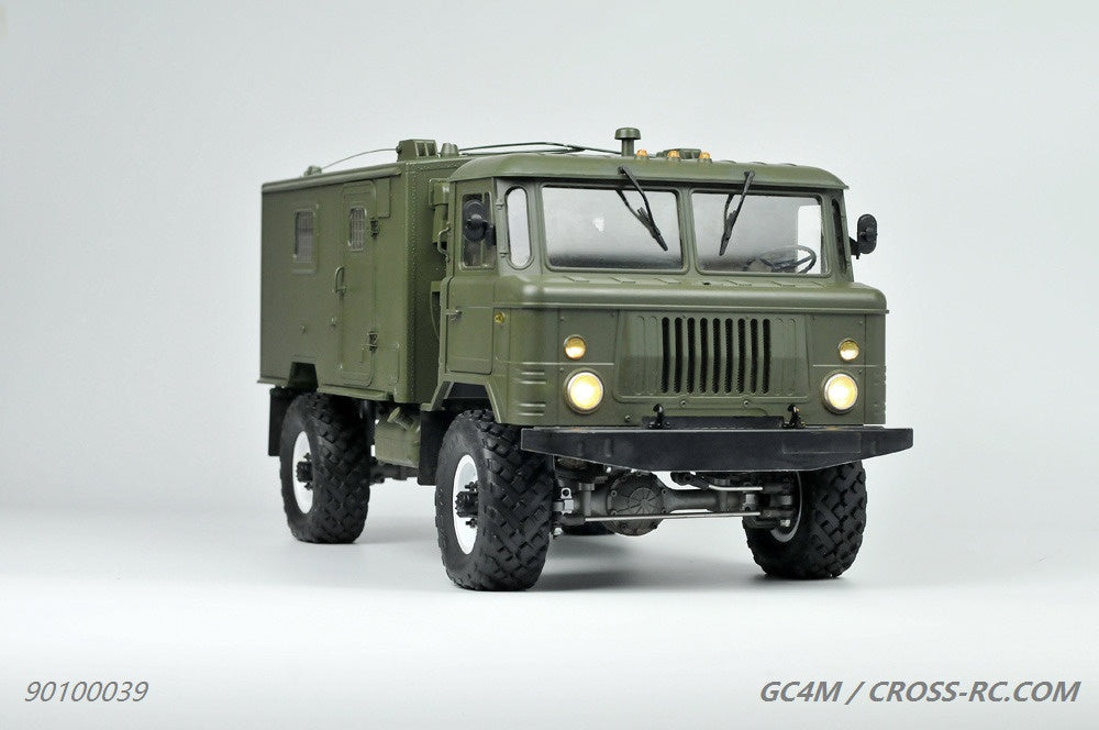 KIT DE VOITURE DE COMMANDEMENT MILITAIRE CROSSRC 1/10 4WD GC4M