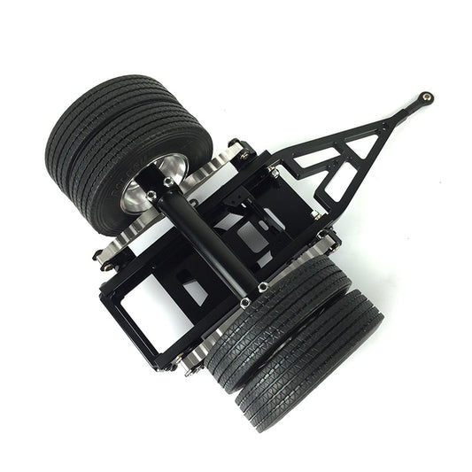 LESU Metal Trailer 25.5*18.2*14CM for 1/14 RC TAMIYA Tractor Truck Car DIY