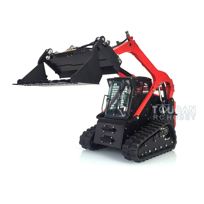 LESU 1/14 RC Metal Hydraulic Aoue LT5 Painted Unassembled Tracked Skid Steer Loader B0008