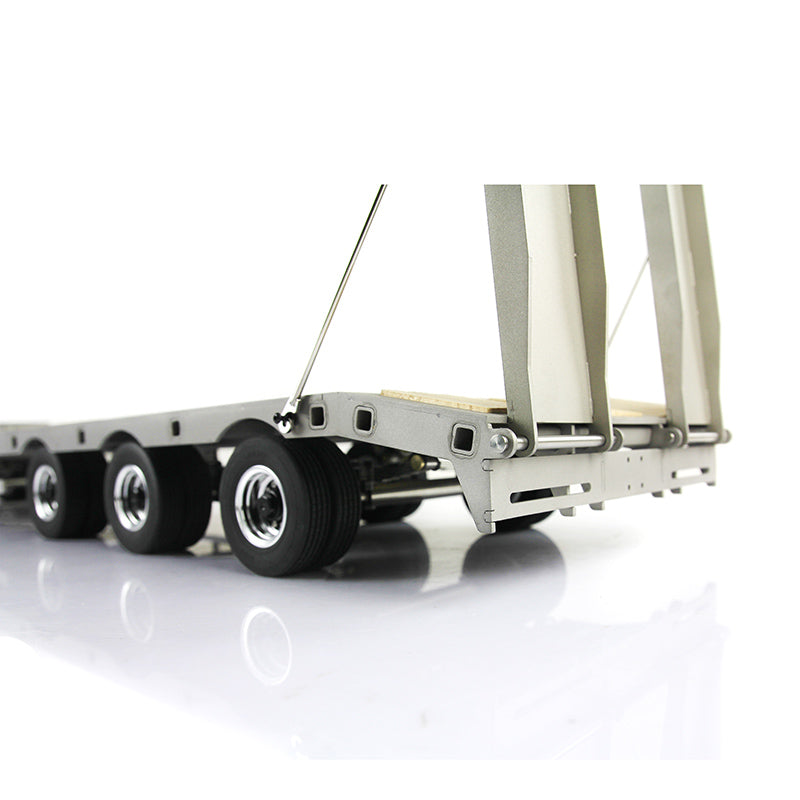 US STOCK Metal Trailer Plate 887.6*190*78MM for LESU TAMIYA 1/14 RC Truck Model Car