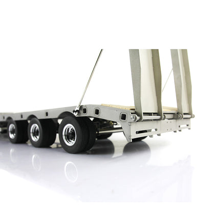 US STOCK Metal Trailer Plate 887.6*190*78MM for LESU TAMIYA 1/14 RC Truck Model Car