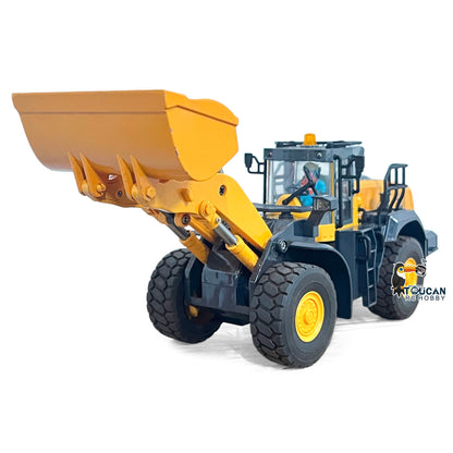 1/50 Electric Remote Control Vibrating Sand Sieve Machine 180 RC Dump Truck Loader Model Lights Sounds Half Metal Mini Gift