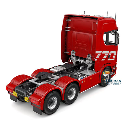 Kabolite 5802 1/14 RC Tractor Truck 770S 6X6 RTR Model Lorry Battery Radio Car 770S-100 Simulation Vehicle