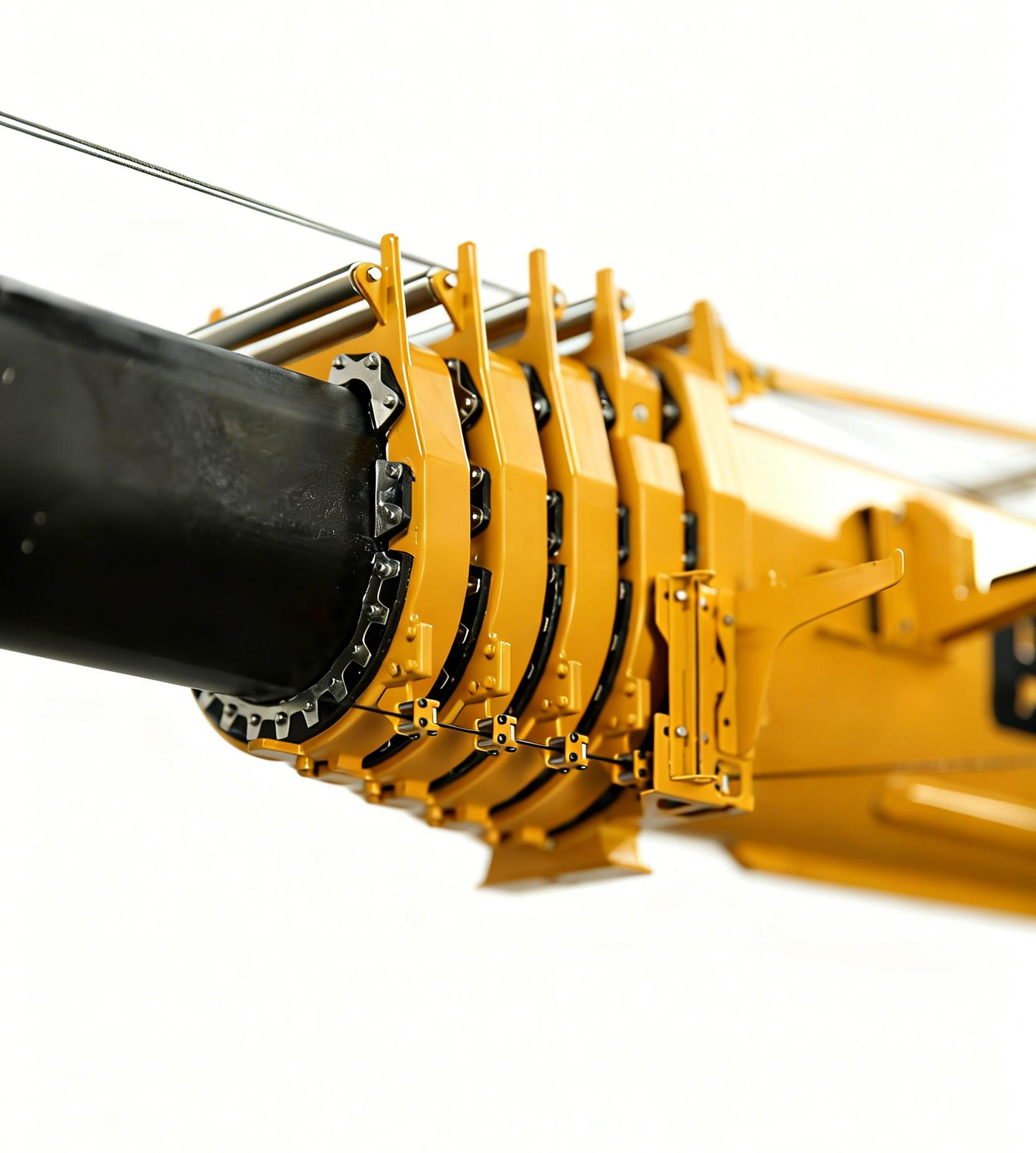 Pre-Order Eyewhale 1/14 Metal Remote Control Hydraulic Telescopic Crawler Crane Truck RC Hoist Model Brushless ESC Frsky Radio 5D Joystick