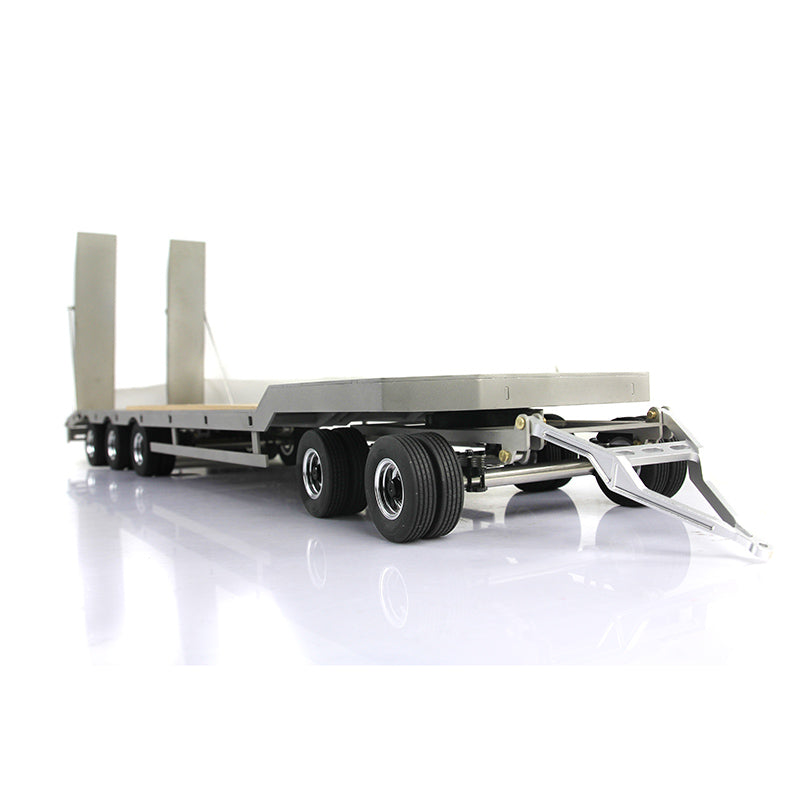 US STOCK Metal Trailer Plate 887.6*190*78MM for LESU TAMIYA 1/14 RC Truck Model Car