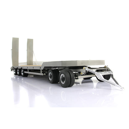 US STOCK Metal Trailer Plate 887.6*190*78MM for LESU TAMIYA 1/14 RC Truck Model Car