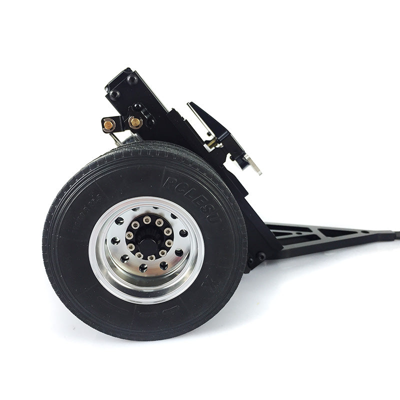 LESU Metal Trailer 25.5*18.2*14CM for 1/14 RC TAMIYA Tractor Truck Car DIY