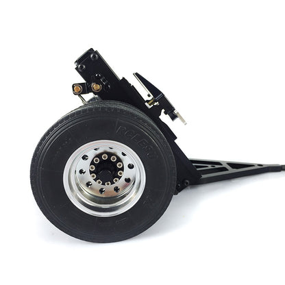 LESU Metal Trailer 25.5*18.2*14CM for 1/14 RC TAMIYA Tractor Truck Car DIY