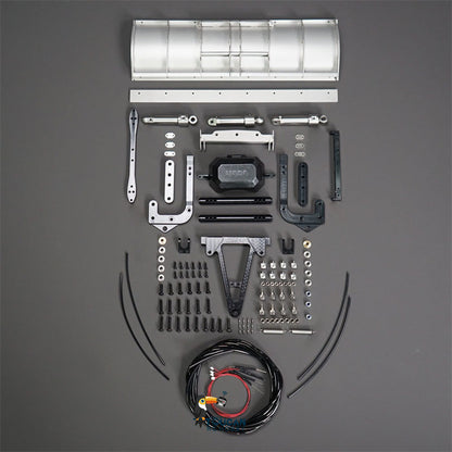 Lame à neige hydraulique en métal pour benne basculante de camion RC 1/14