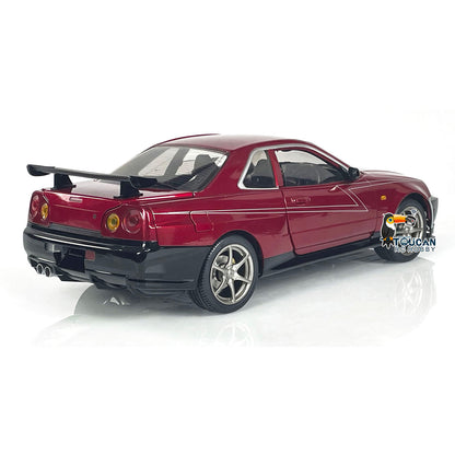 IN STOCK Capo 1/8 RTR 4x4 4WD R34 Assembled Painted RC Racing Drifting Car With Brushed Motor ESC