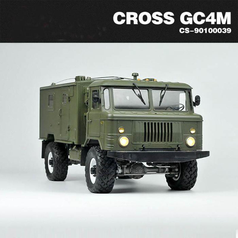 KIT DE VOITURE DE COMMANDEMENT MILITAIRE CROSSRC 1/10 4WD GC4M