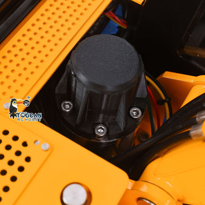 TOUCAN C323GX 1/12 RC Hydraulic Excavator GZJC CNC Machined Metal Engineering Model