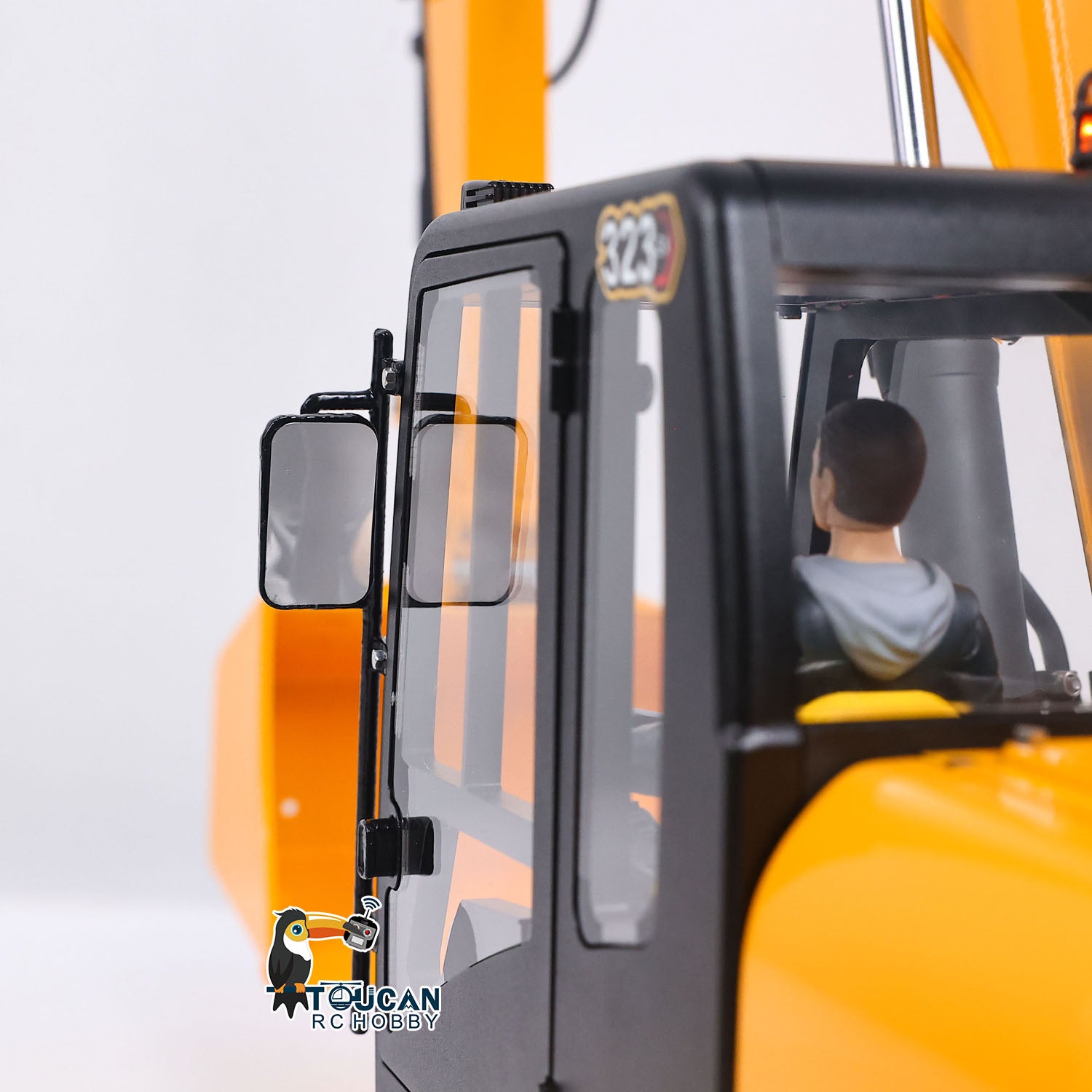 GZJC C323GX-TOUCAN RC Excavator Metal Track Drive Wheel Load Wheel Detail