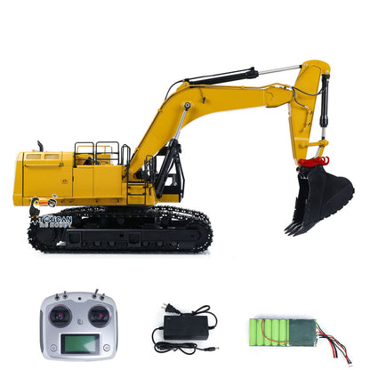 1/14 RC crawler excavatorerpillar C374-LME mining edition rear view hydraulic full metal structure