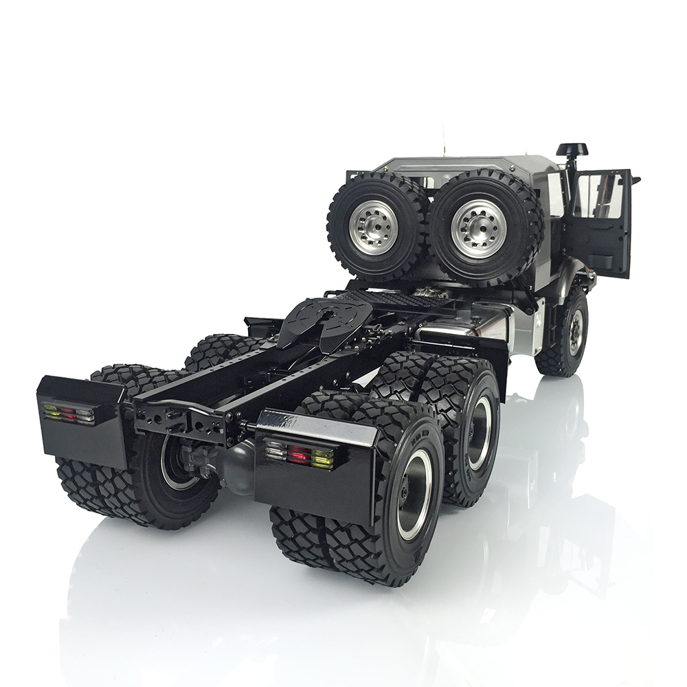 1/14 RC JDM 6x6 Off Road Truck rear view with detailed body and rear structure