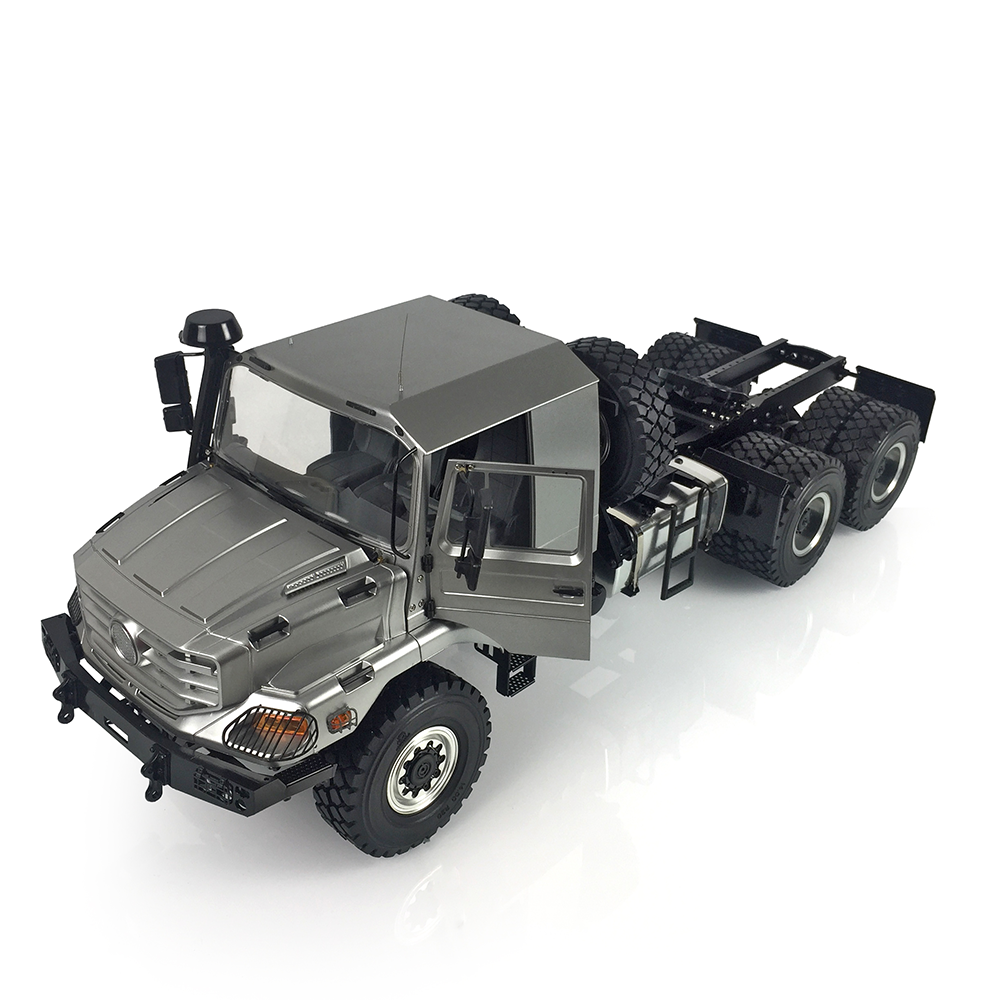 1/14 RC JDM 6x6 Off Road Truck top angle view showing detailed cab and chassis design