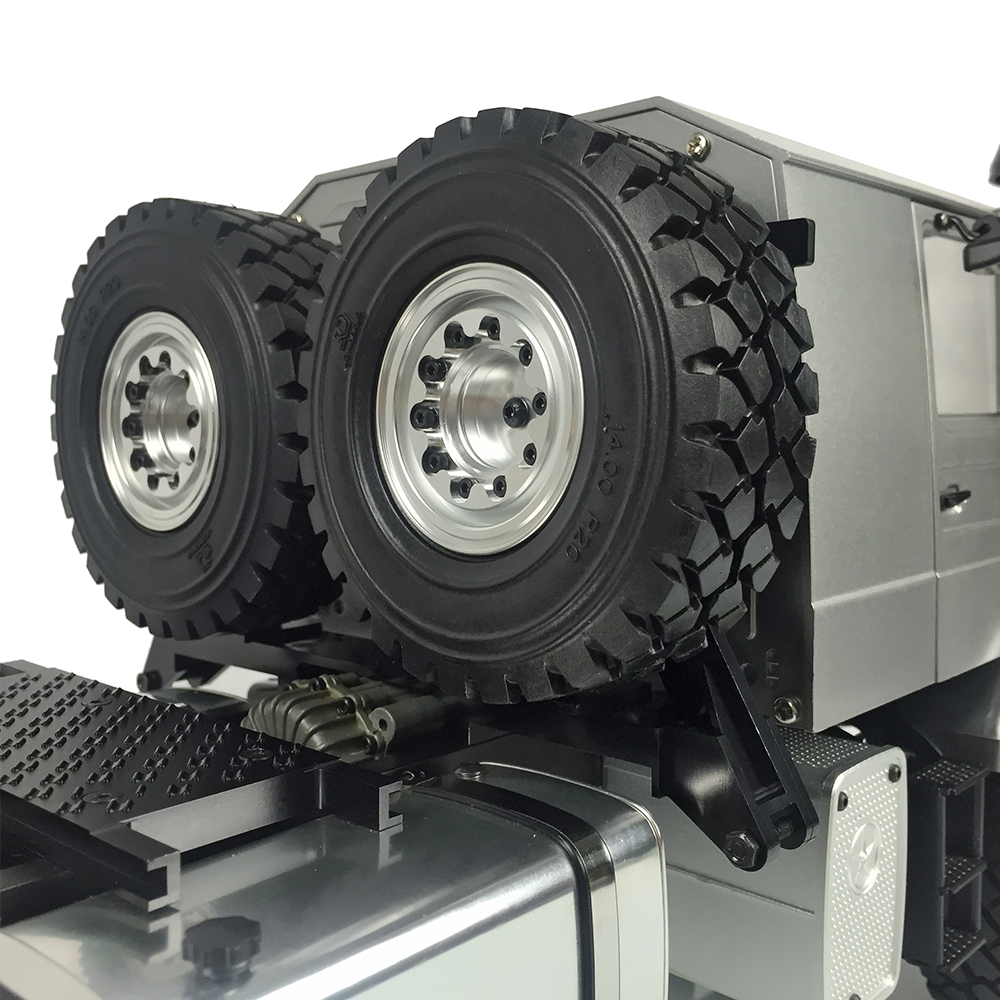 1/14 RC JDM Truck cab back detail with realistic metal structure and painted finish