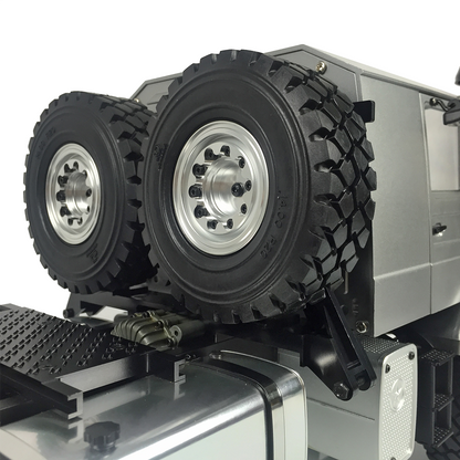 1/14 RC JDM Truck cab back detail with realistic metal structure and painted finish