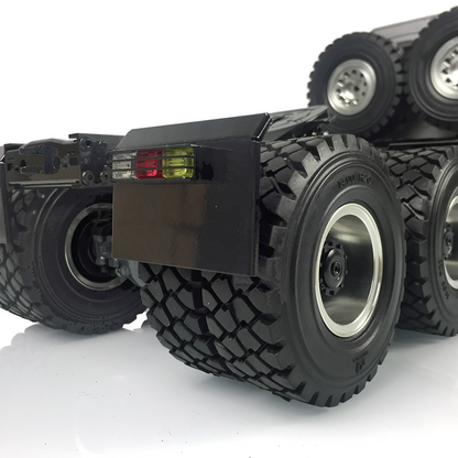 1/14 RC JDM Truck rear light detail with realistic scale truck accessories