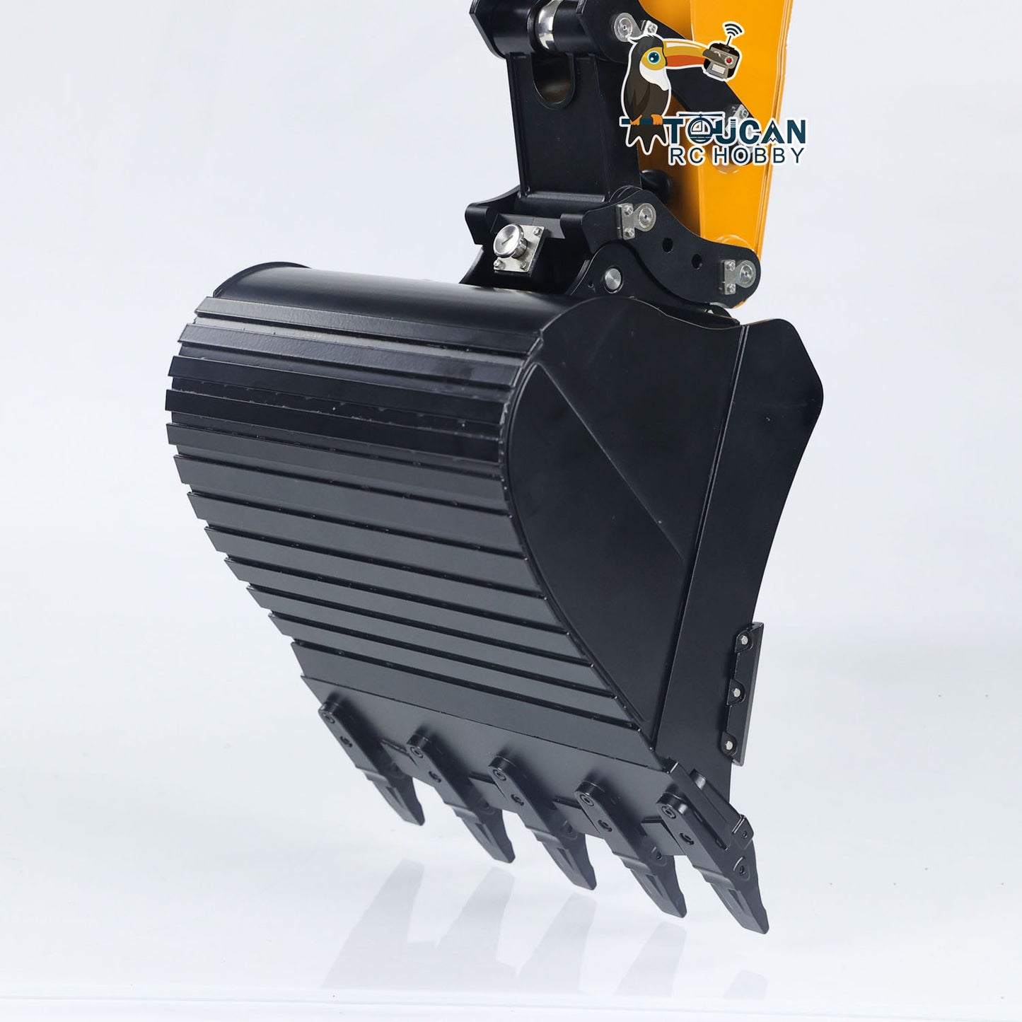 1/14 RC K980 Excavator bucket detail with realistic hydraulic movement structure