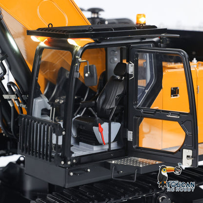 1/14 RC KABO K980 Excavator cab detail with realistic interior and scale design