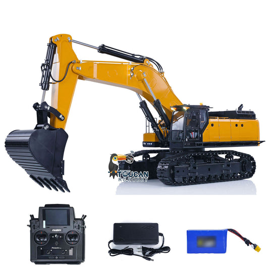 1/14 RC KABO K980 Metal Hydraulic Excavator with brushless motor hydraulic pump PL18-LITE remote controller