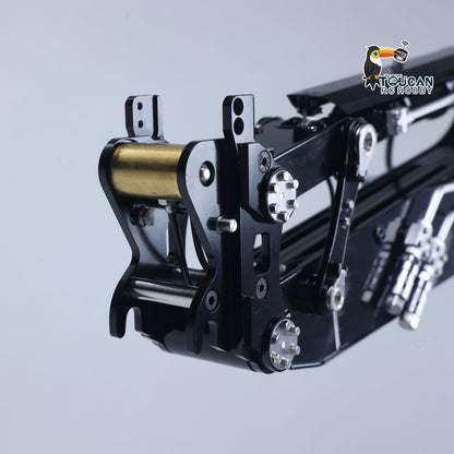 1/14 RC LS LR956 Hydraulic Excavator quick release system with electric attachment connection