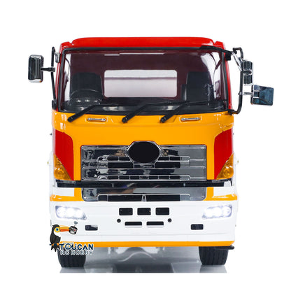 1/14 RC LS TOUCAN Truck front view with realistic cab design and LED light system