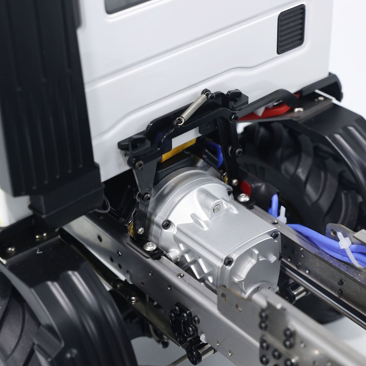 1/14 RC MD Truck cab rear detail with realistic scale vehicle design